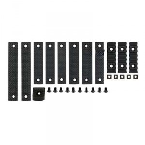 12 Piece Rail Panel Kit for URX3 Type Handguard - Black [MP]